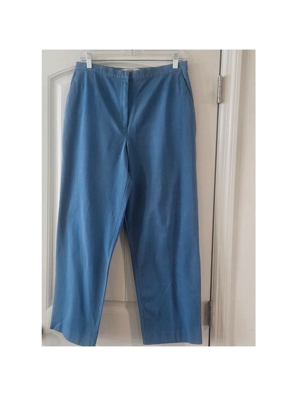 Women's David Brooks Vintage 90s Petite Blue Trousers Size 12P